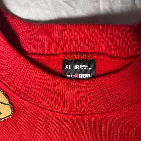 Oversized red sweater - Picture 4 of 7